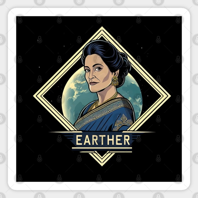 Earther Politician - Sci-Fi Sticker by Fenay-Designs
